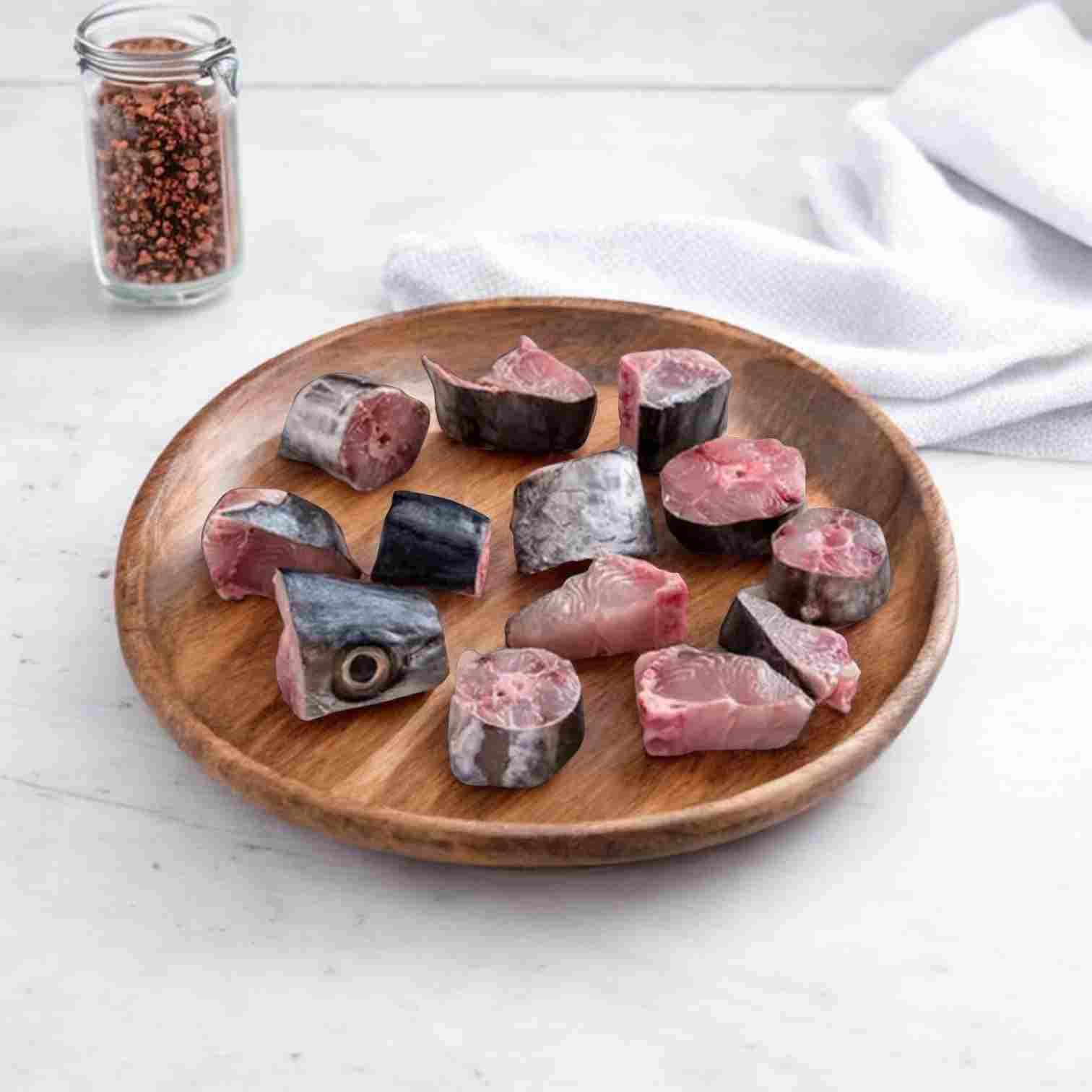 Seer (King Mackerel, Surmai) - Curry Cut, With Head